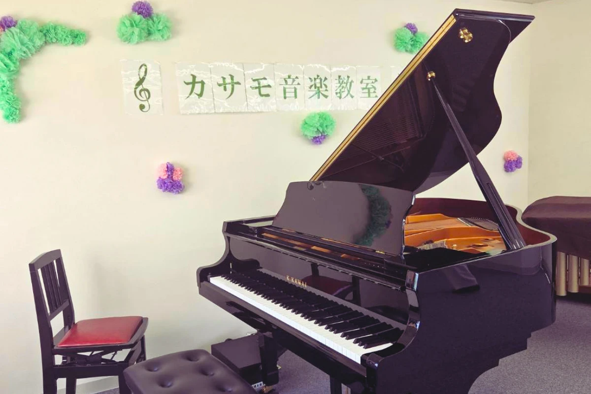 音楽教室の内観